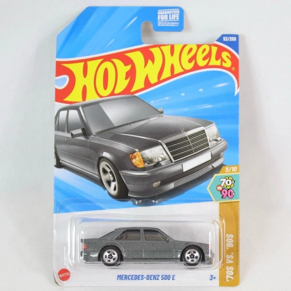 Hot Wheels Gray Mercedes-Benz 500 E Toy Car - NEW
